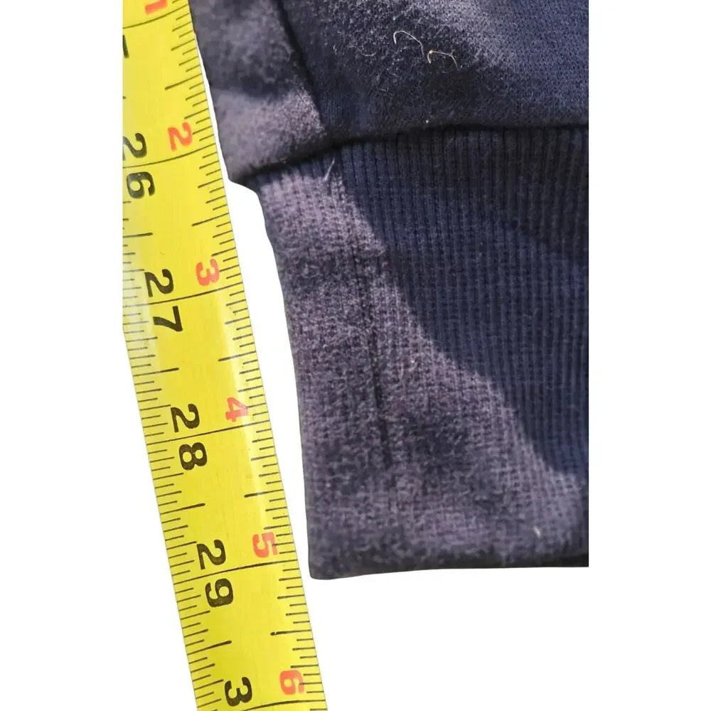 NWT PUMA Set Men's Modern V2 Embossed Blue Fleece Jogger Sweatpants/ Hoodie Sz M